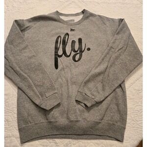 Fly Polar Women's Gray Sweatshirt M Flypolar EUC